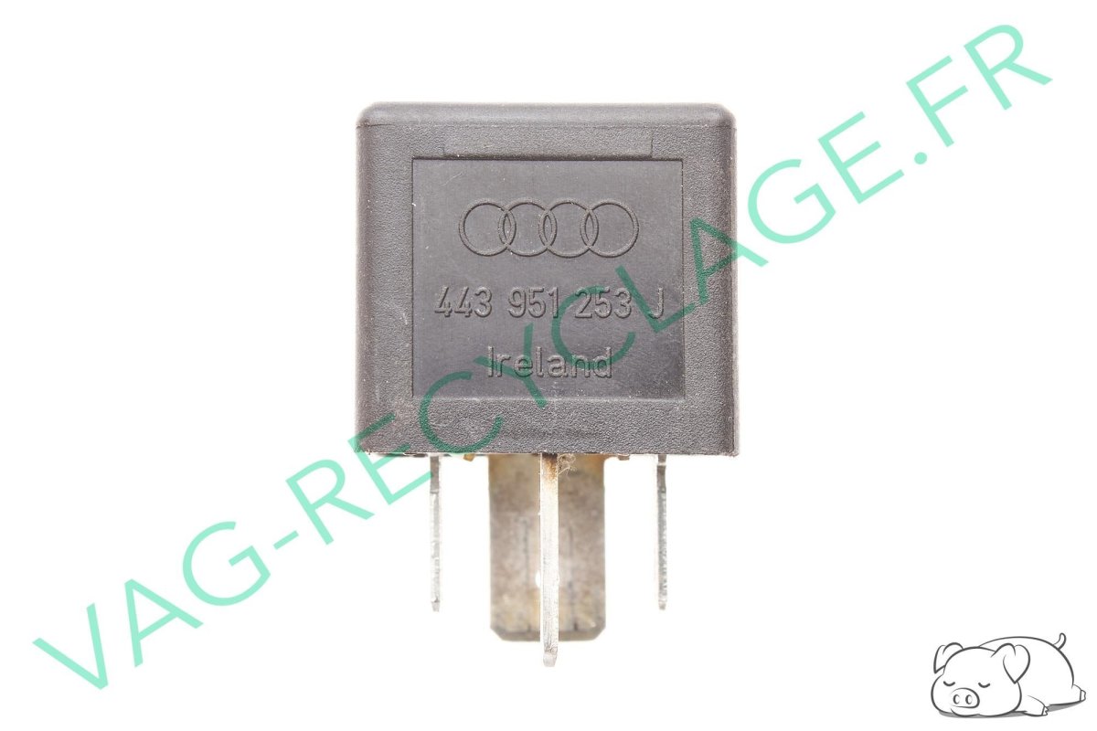 Relai N. 213 60A 12V 443951253J Audi 80 100 200 A4 A6 A8 - Image 1