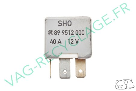 Relai N. 214 443951253K Audi 80 B3 B4 Audi 100 200 Audi A4 B5 Audi A6 C4 A8 D2 - Image 2