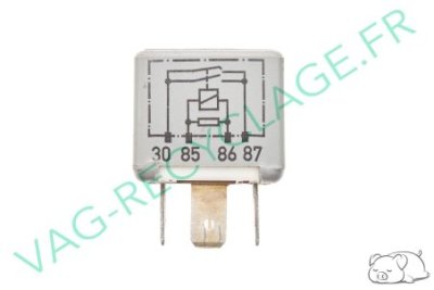 Relai N. 214 443951253K Audi 80 B3 B4 Audi 100 200 Audi A4 B5 Audi A6 C4 A8 D2 - Image 3