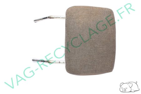 Appuie-tête siège avant tissu gris Golf 1 Golf 2 Jetta 2 Polo 1 2 Scirocco 2 - Image 2