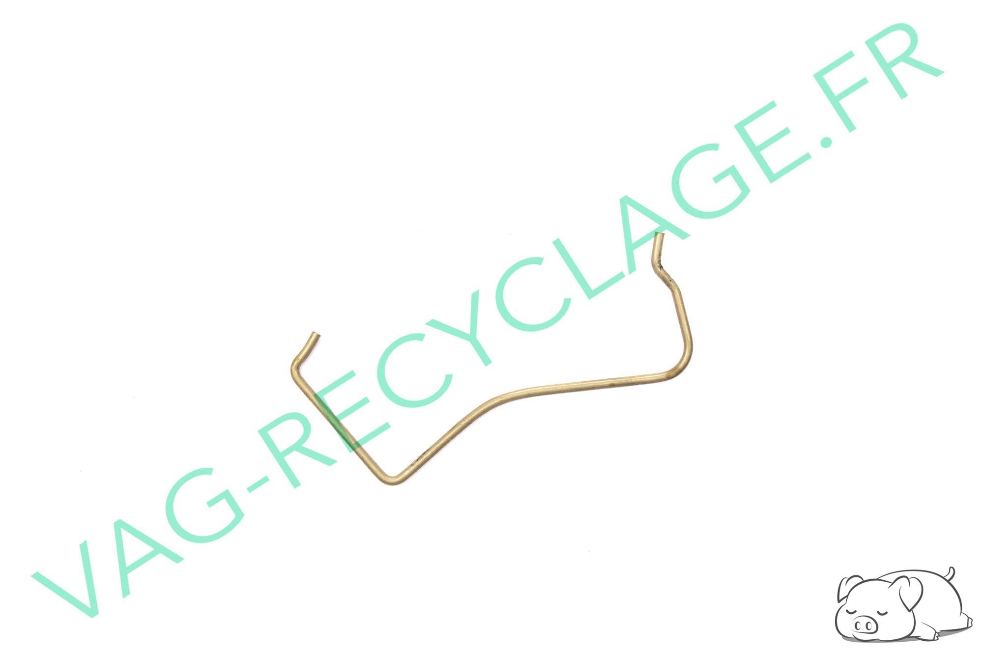 Clips fixation aigu sur cache poignée porte avant Audi A4 B5 - Image 1