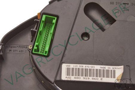 Compteur VDO 8D0919860E pour Audi A4 B5 268916km - Image 3