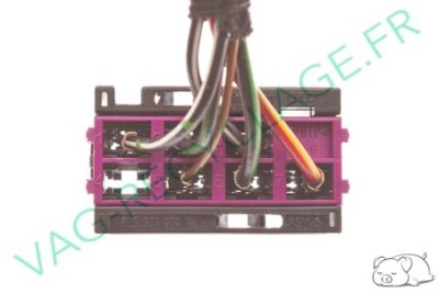 Fiche bouton 7 pôles 8L0971971 pour Audi Skoda Seat Volkswagen - Image 3