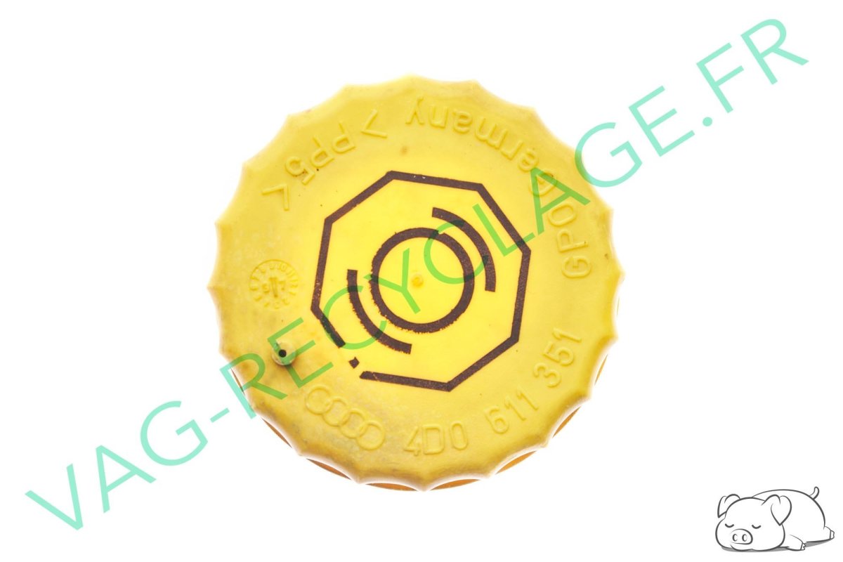 Bouchon réservoir liquide de frein 4D0611351 Audi A4 B5 Volkswagen Passat 5 B5 - Image 1