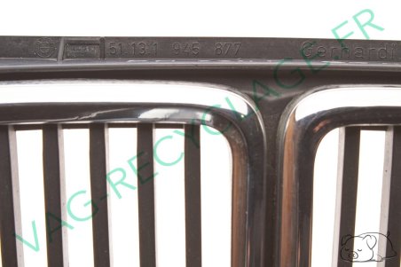 Haricots grille de calandre 51131945877 Bmw série 3 E30 - Image 6