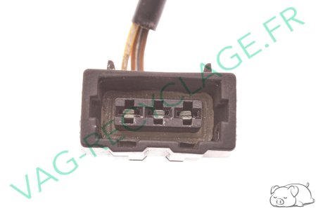Connecteur fiche 3 broches 357972753 pour Volkswagen Seat Skoda Audi - Image 3