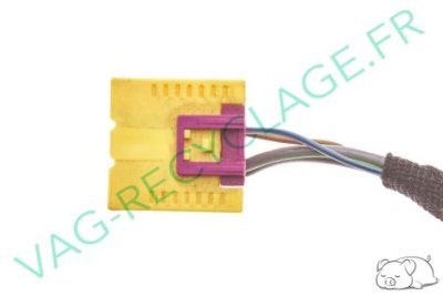 Fiche bouton 7 pôles jaune 8L0971971 pour Audi Skoda Seat Volkswagen - Image 4