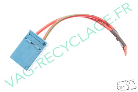 Porte fusible 443937530 Bleu Audi 80 B2 B3 B4 Audi A3 8L Audi A4 B5 A6 C4 - Image 1