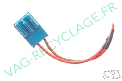 Porte fusible 443937530 Bleu Audi 80 B2 B3 B4 Audi A3 8L Audi A4 B5 A6 C4 - Image 1