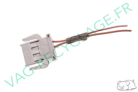 Fiche plate 3 pôles grise 893971633 pour Volkswagen Seat Skoda Audi - Image 6