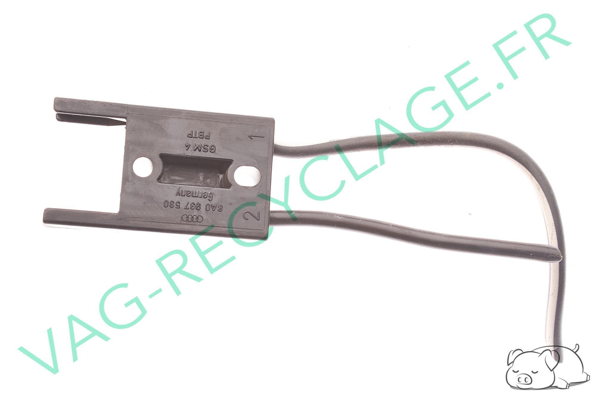 Support de fusible 8A0937530 noir pour Audi Seat Skoda Volkswagen - Image 1