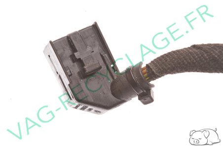 Fiche prise faisceau noir 443971883 pour Audi Seat Skoda Volkswagen - Image 2
