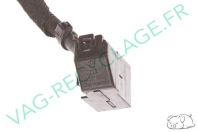 Fiche prise faisceau noir 443971883 pour Audi Seat Skoda Volkswagen - Image 3