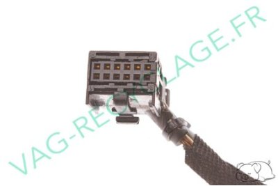 Fiche prise faisceau noir 443971883 pour Audi Seat Skoda Volkswagen - Image 4