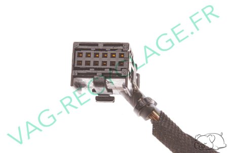 Fiche prise faisceau noir 443971883 pour Audi Seat Skoda Volkswagen - Image 4