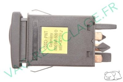 Bouton de warning 8D0941509D pour Audi A4 B5 - Image 1