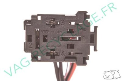 Support de relai 4 pôles 441937528 Audi 80 B4 100 C4 Audi A4 B5 A6 C5 A8 D2 - Image 3