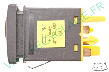 Bouton anti-brouillard arrière 4D0941563 pour Audi A4 B5 et Audi A8 D2 - Image 2