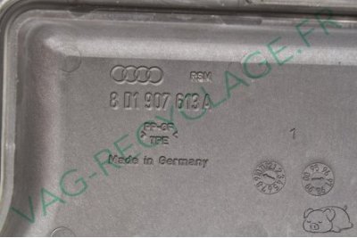 Cache calculateur moteur 8D1907613A pour Audi A4 B5 Audi RS4 B5 Audi A6 C5 - Image 3