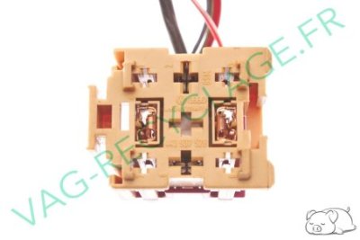 Support de relai 9 pôles 443937528 Audi Seat Skoda Volkswagen - Image 3