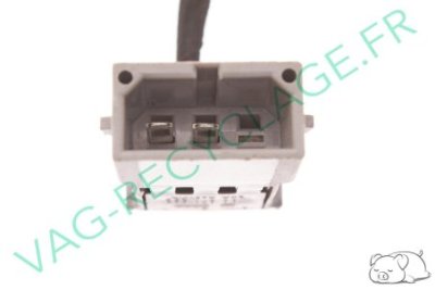 Fiche plate femelle 3 pôles grise 4B0971993 Audi A4 B5 Audi A6 C5 Audi A8 D2 - Image 4