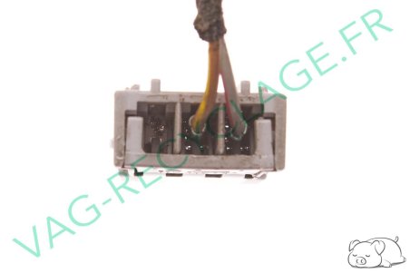 Fiche plate femelle 3 pôles grise 4B0971993 Audi A4 B5 Audi A6 C5 Audi A8 D2 - Image 5