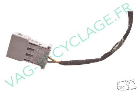 Fiche plate femelle 3 pôles grise 4B0971993 Audi A4 B5 Audi A6 C5 Audi A8 D2 - Image 6