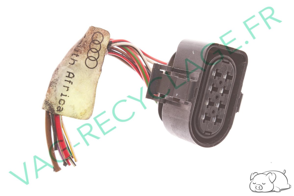 Boitier fiches plates 8 pôles 3A0973734 pour Audi Seat Volkswagen - Image 1