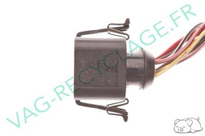 Boitier fiches plates 8 pôles 3A0973734 pour Audi Seat Volkswagen - Image 3