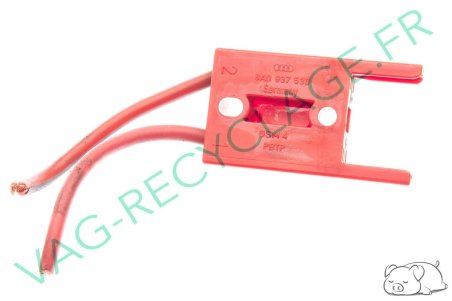 Support de fusible 8A0937530 Rouge pour Audi Seat Skoda Volkswagen - Image 1