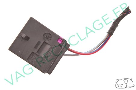 Boitier fiches plates femelle 1J0937743 pour Audi Seat Skoda Volkswagen - Image 1