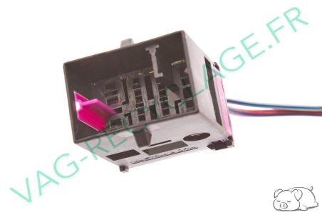Boitier fiches plates femelle 1J0937743 pour Audi Seat Skoda Volkswagen - Image 2