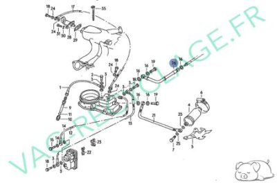 Tuyau retour essence kjetronic 067133699D Golf 1 Jetta 1 Scirocco 1 Scirocco 2 - Image 4