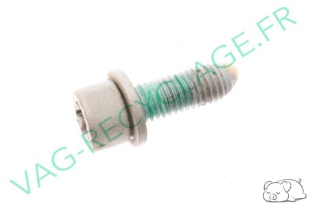 Vis 6 pans M8x24 charnière capot moteur Audi A4 B5 Audi RS4 B5 Gris clair - Image 1