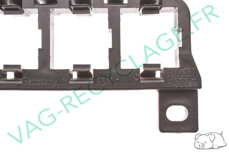 Support fiches relais 8D0937503E New Beetle Passat 5 Bora Golf 4 - Image 3