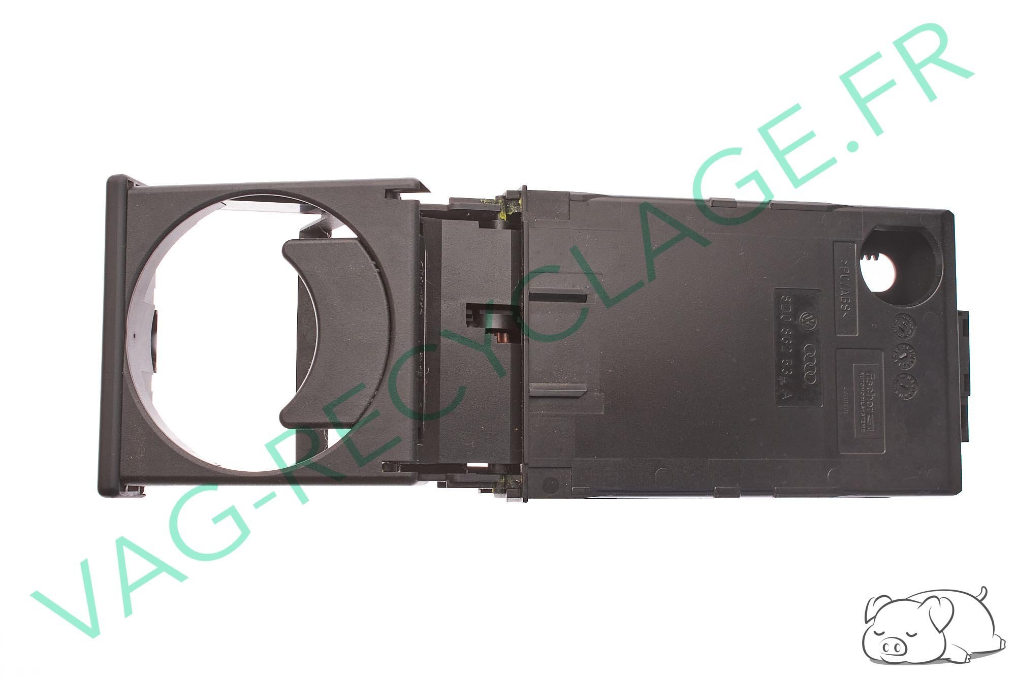 Porte gobelet 8D0862534A pour Audi A4 B5 Phase 2 et Audi RS4 B5 - Image 1