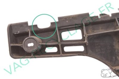 Support pare-choc arrière gauche 8D5807483AA pour Audi A4 B5 Phase 2 - Image 3