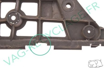 Support pare-choc arrière droit 8D5807484AA pour Audi A4 B5 Phase 2 - Image 5