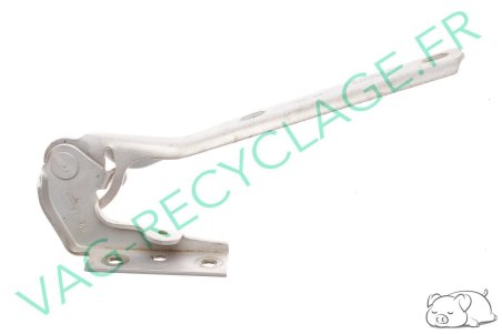 Charnière de capot moteur droite 3B0823302 Audi A4 B5 Audi RS4 B5 Gris clair - Image 1