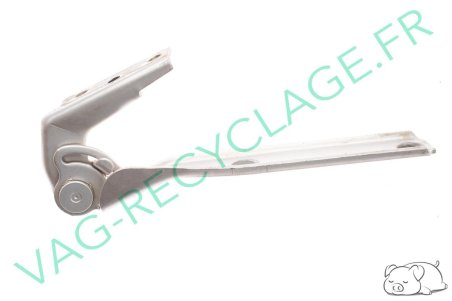 Charnière de capot moteur droite 3B0823302 Audi A4 B5 Audi RS4 B5 Gris clair - Image 2