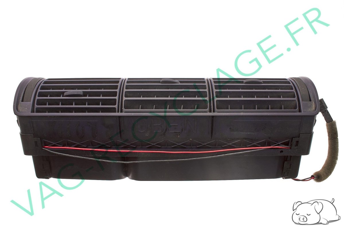 Grille ventilation centrale Bleu maritime 8D1820951 pour Audi A4 B5 / RS4 B5 - Image 1