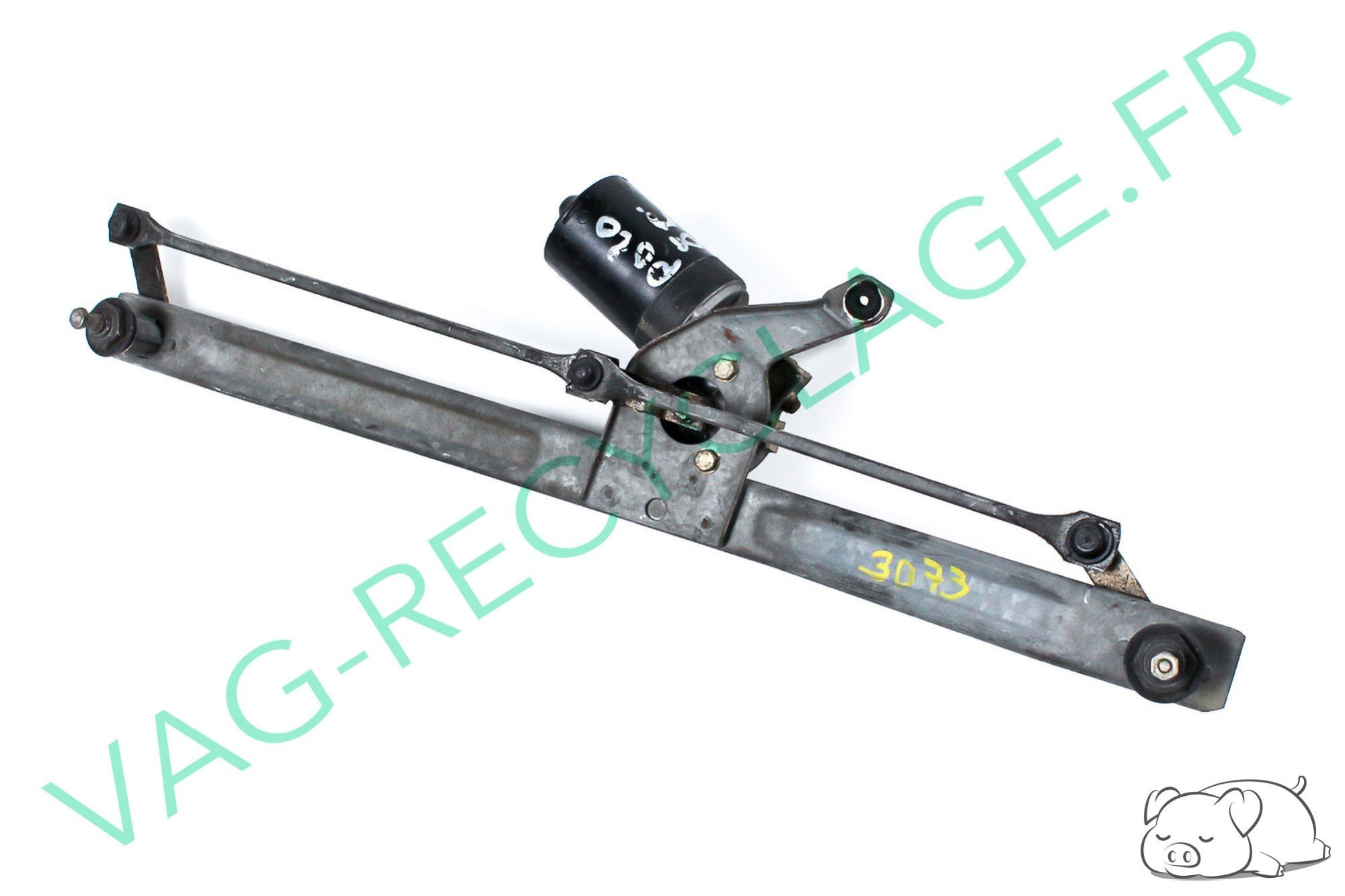 Moteur et mécanisme essuie-glace avant pour Polo 2 - Image 1