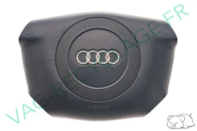Airbag volant 4B0880201AH Bleu Maritime pour Audi A4 B5 et Audi A6 C5  - Image 1