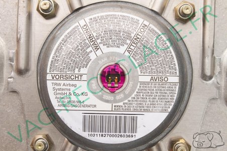 Airbag volant 4B0880201AH Bleu Maritime pour Audi A4 B5 et Audi A6 C5  - Image 3