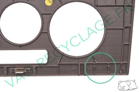 Cache console centrale chauffage 8D0863263T Audi A4 B5 phase 2 Audi RS4 B5 - Image 7