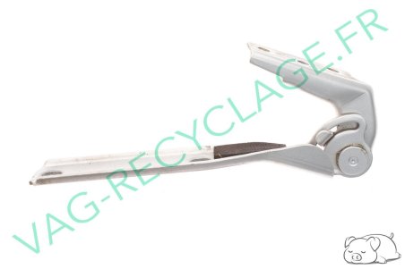 Charnière de capot moteur gauche 3B0823301 Audi A4 B5 Audi RS4 B5 Gris clair - Image 2