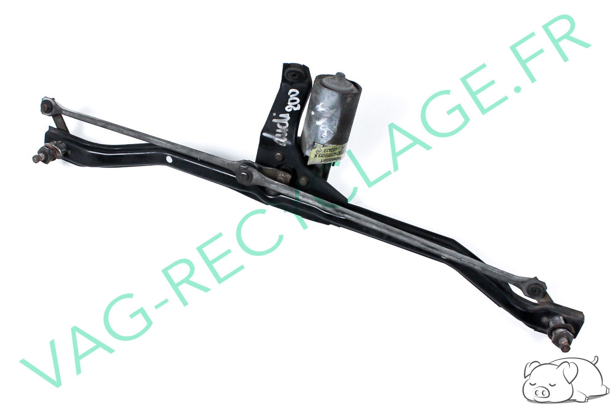 Moteur et mécanisme essuie-glace avant pour Audi 100 C2 et Audi 200 C2 - Image 1