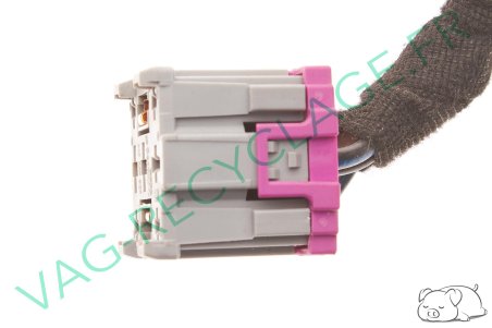 Support de relai 9 pôles Gris 443937527 Audi Seat Skoda Volkswagen - Image 5
