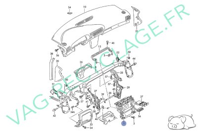 Cache bocal huile direction assistée 8D0972807 pour Audi A4 B5 et Audi RS4 B5 - Image 5