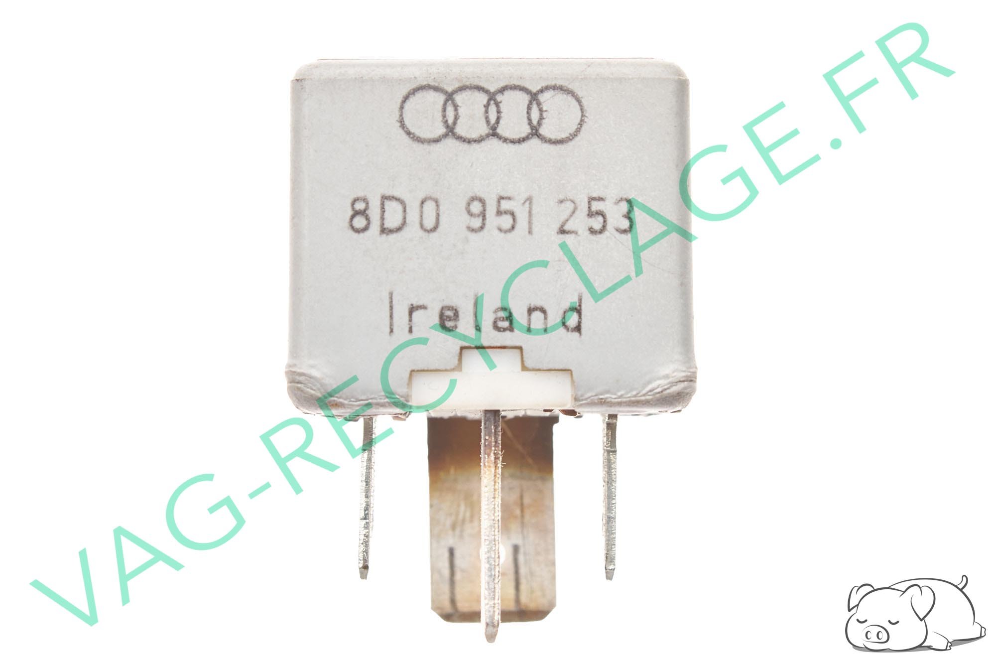 Relai N. 370 8D0951253 12V50A Audi 80 B3 B4 Audi 100 200 Audi A4 B5 Audi A6 A8 - Image 1